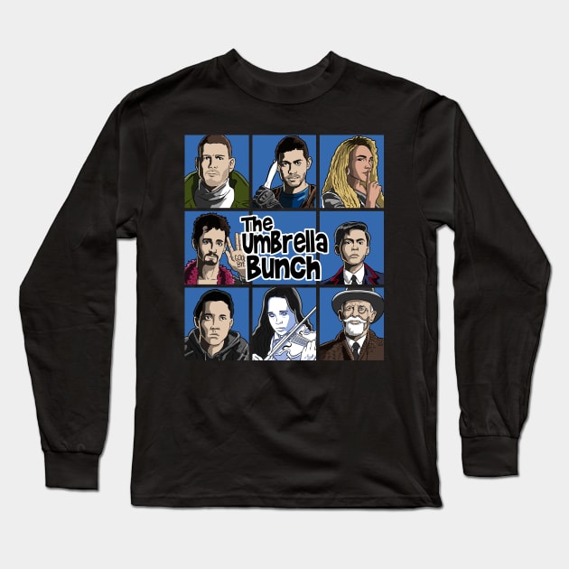 The umbrella Bunch (color) Long Sleeve T-Shirt by Andriu